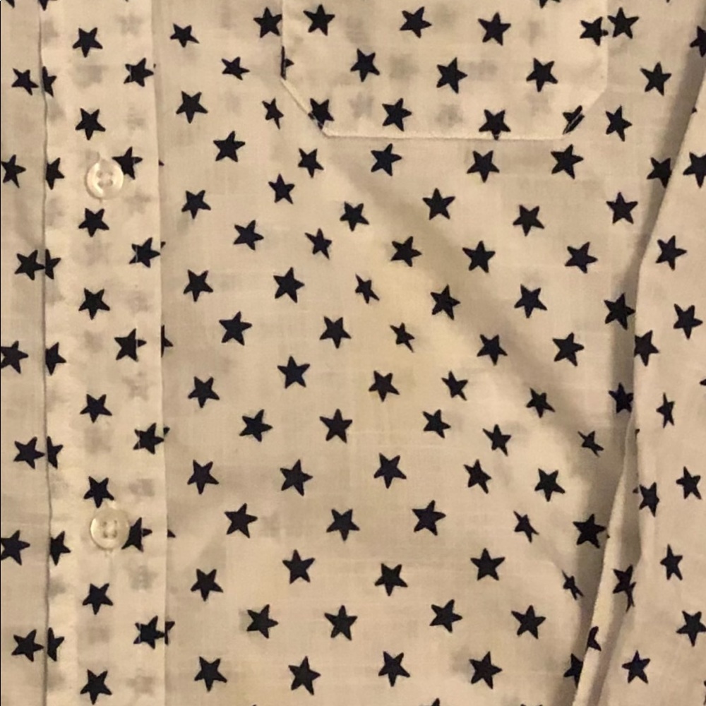 Grayson Star Print Button Down - image 2